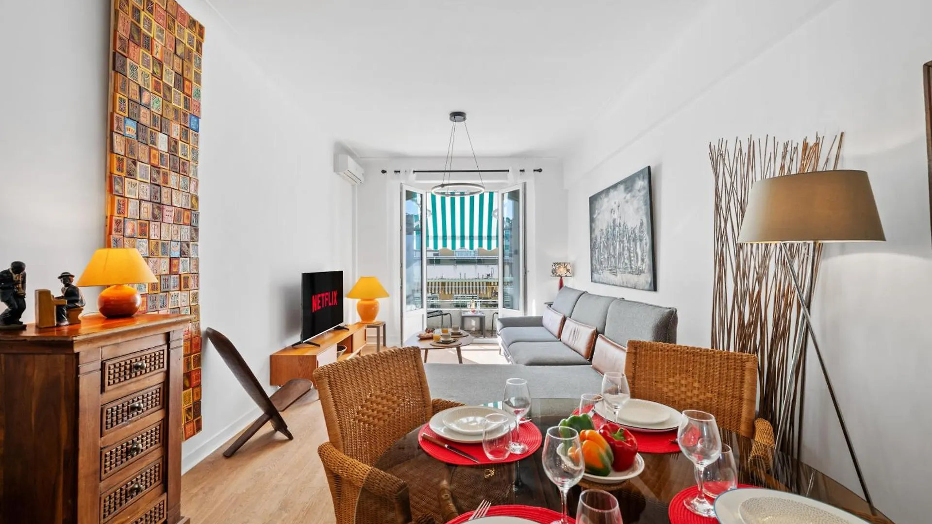 Pampam - L'Evasion Lumineuse & Pleine De Charme Apartment Nice 0*,  France
